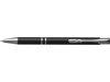 Kugelschreiber aus Aluminium Albacete – Schwarz bedrucken, Art.-Nr. 001999999_3444