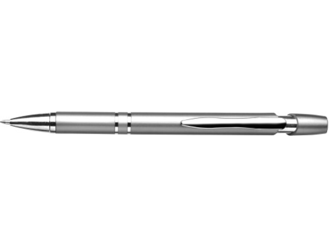 Kugelschreiber 'Murcia' aus Kunststoff – Silber bedrucken, Art.-Nr. 032999999_3467