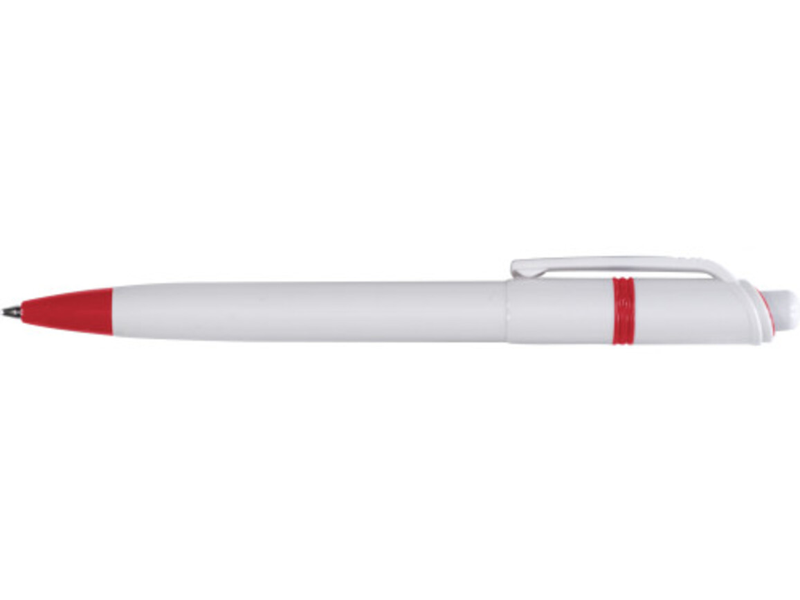 Stilolinea Kugelschreiber 'Ducal' aus Kunststoff – Rot bedrucken, Art.-Nr. 008999999_5401