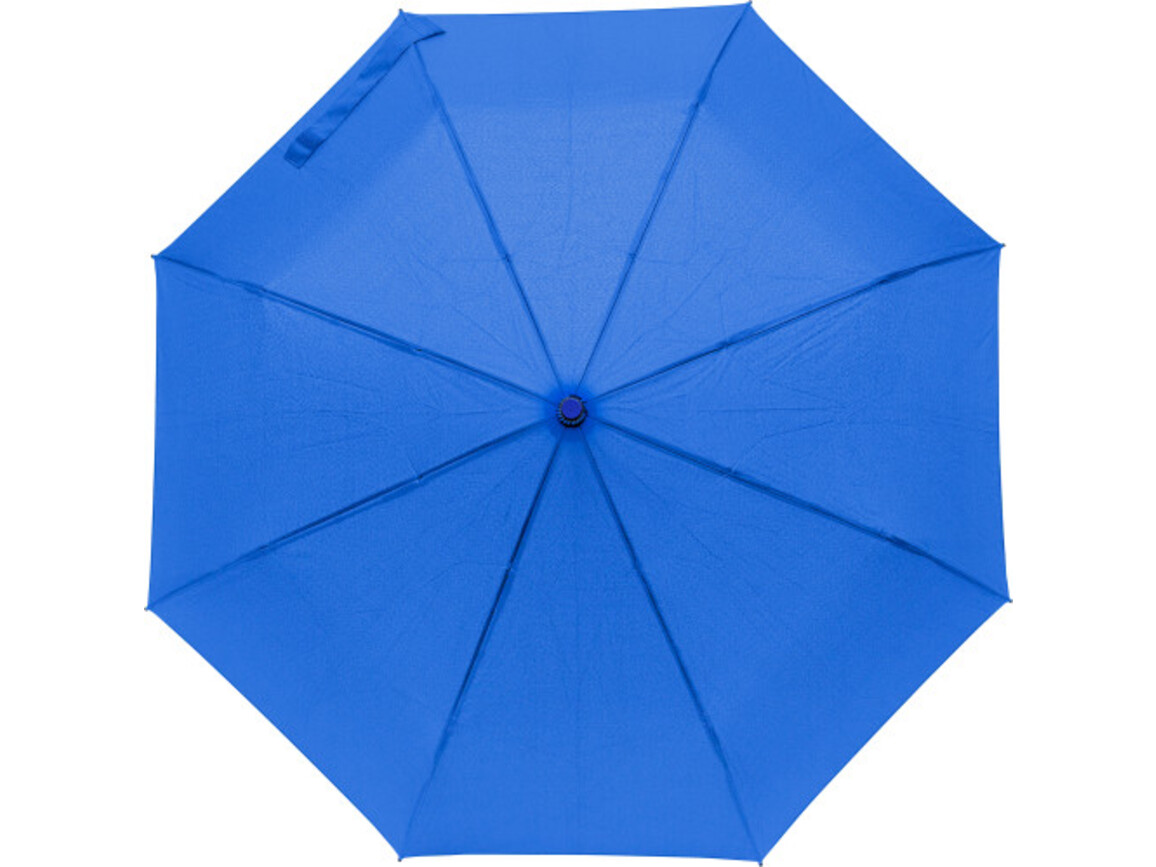 Regenschirm 'Tiny' aus Pongee-Seide – Blau bedrucken, Art.-Nr. 005999999_8913