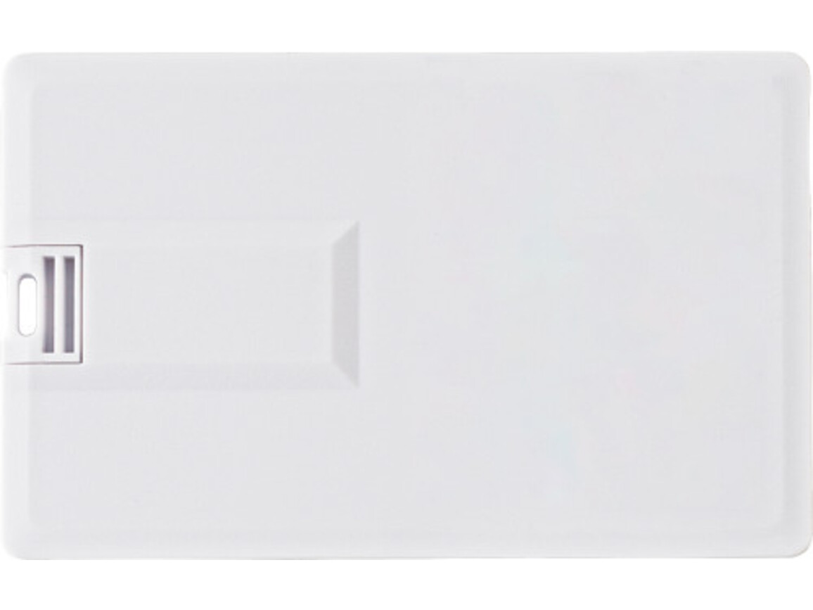 USB-Stick 'Thin' aus Kunststoff – Weiß bedrucken, Art.-Nr. 002999041_9195