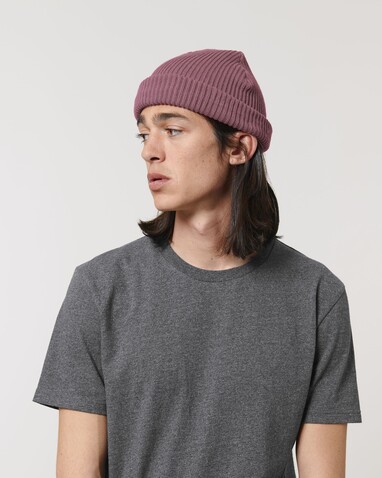 Fisherman Beanie - Der Fisherman Beanie - Hibiscus Rose - OS bedrucken, Art.-Nr. STAU771C062OS