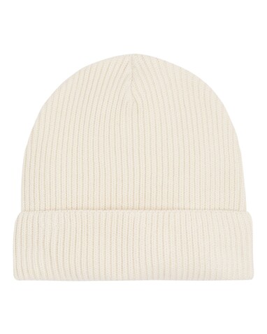 Fisherman Beanie - Der Fisherman Beanie - Natural - OS bedrucken, Art.-Nr. STAU771C007OS