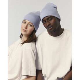 Rib Beanie - Lavender - OS bedrucken, Art.-Nr. STAU772C063OS