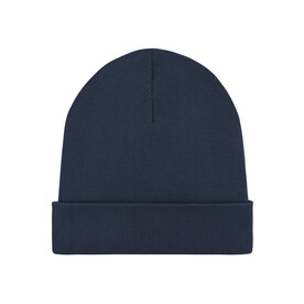 Rib Beanie - Der Rippstrick-Beanie - French Navy - OS bedrucken, Art.-Nr. STAU772C727OS