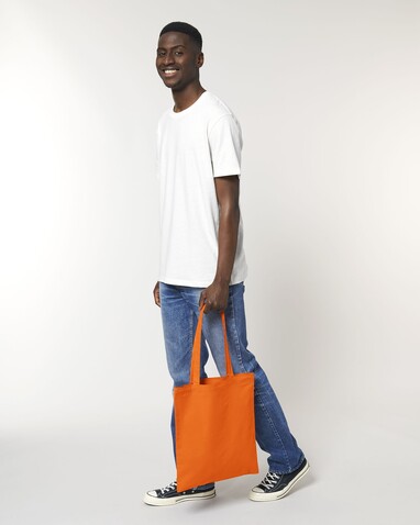 Light Tote Bag - Das leichte gewebte Tote Bag - Bright Orange - OS bedrucken, Art.-Nr. STAU773C013OS