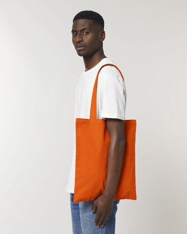 Light Tote Bag - Light Woven Tote Bag - Bright Orange - OS bedrucken, Art.-Nr. STAU773C013OS