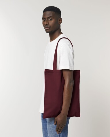 Light Tote Bag - Burgundy - OS bedrucken, Art.-Nr. STAU773C244OS