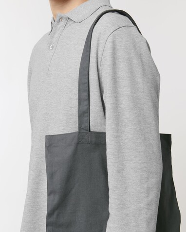 Light Tote Bag - Das leichte gewebte Tote Bag - Anthracite - OS bedrucken, Art.-Nr. STAU773C253OS