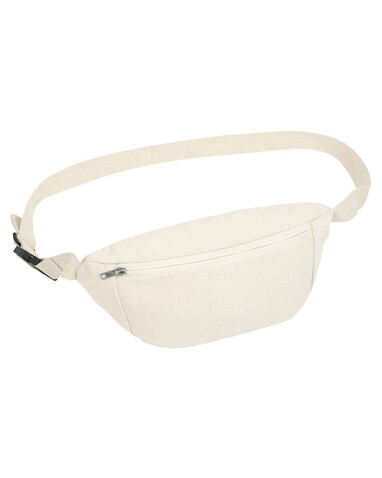 Hip Bag - Die Canvas-Gürteltasche - Natural - OS bedrucken, Art.-Nr. STAU891C007OS