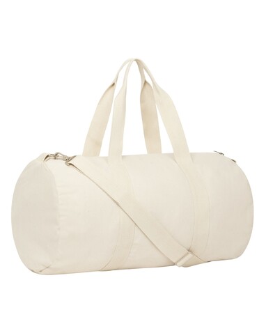 Duffle Bag - Canvas Sporttasche - Natural - OS bedrucken, Art.-Nr. STAU892C007OS