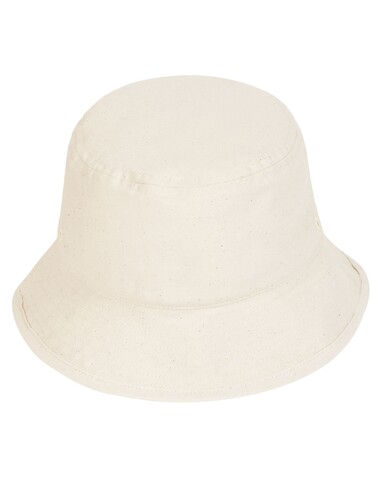 Bucket Hat - Der Canvas-Fischerhut - Natural - M/L bedrucken, Art.-Nr. STAU893C007ML