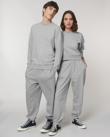 Decker - Heather Grey - XS bedrucken, Art.-Nr. STBU587C250XS