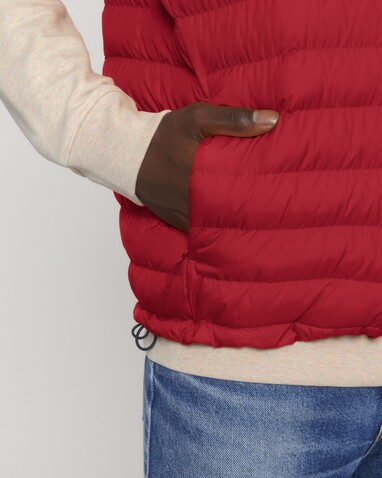 Stanley Climber - Herren-Steppweste - Red - XL bedrucken, Art.-Nr. STJM836C0041X