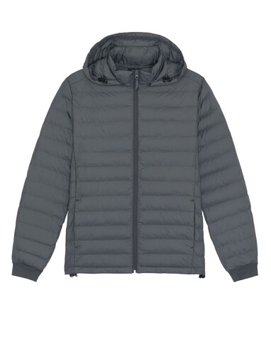 Stanley Voyager - Wattierte Herren Steppjacke - Deep Metal - L bedrucken, Art.-Nr. STJM837C0801L