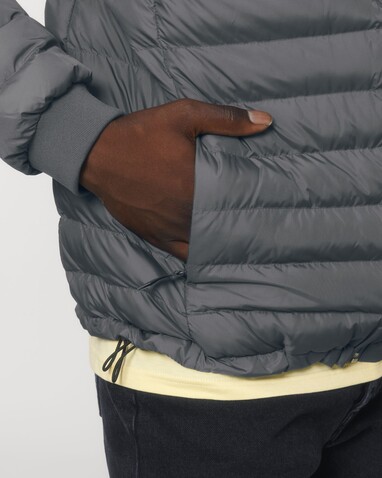 Stanley Voyager - Wattierte Herren Steppjacke - Deep Metal - XXL bedrucken, Art.-Nr. STJM837C0802X