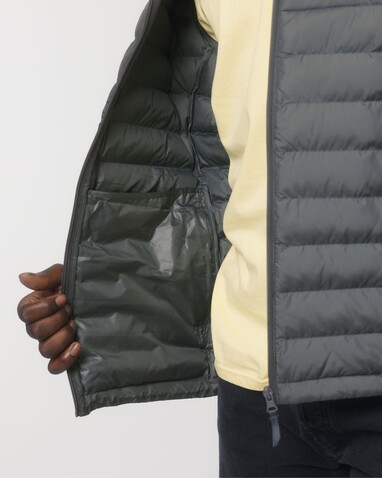 Stanley Voyager - Wattierte Herren Steppjacke - Deep Metal - XL bedrucken, Art.-Nr. STJM837C0801X