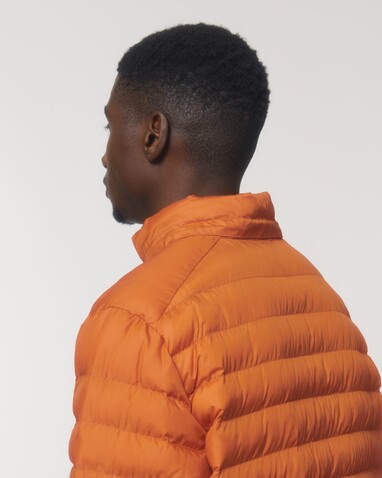 Stanley Voyager - Wattierte Herren Steppjacke - Flame Orange - L bedrucken, Art.-Nr. STJM837C0811L