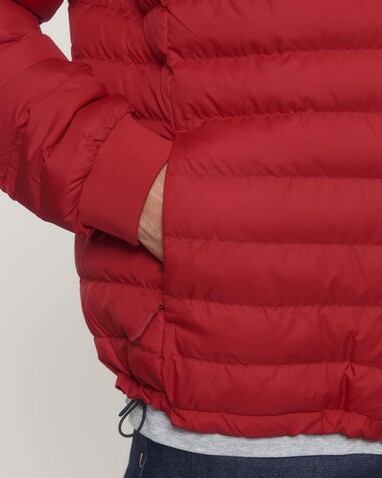 Stanley Voyager - Wattierte Herren Steppjacke - Red - S bedrucken, Art.-Nr. STJM837C0041S