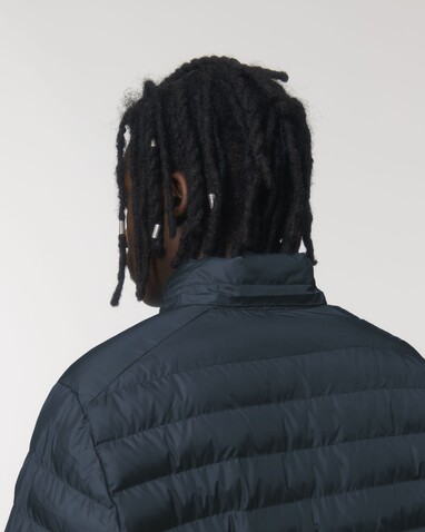 Stanley Voyager - Wattierte Herren Steppjacke - French Navy - 3XL bedrucken, Art.-Nr. STJM837C7273X
