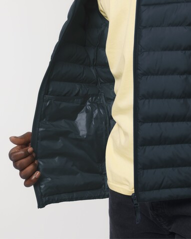 Stanley Voyager - Wattierte Herren Steppjacke - French Navy - 3XL bedrucken, Art.-Nr. STJM837C7273X