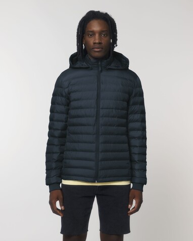 Stanley Voyager - Wattierte Herren Steppjacke - French Navy - 3XL bedrucken, Art.-Nr. STJM837C7273X