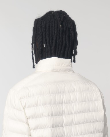Stanley Voyager - Wattierte Herren Steppjacke - Off White - L bedrucken, Art.-Nr. STJM837C0181L