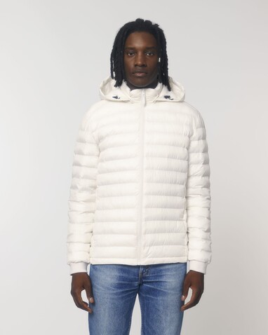 Stanley Voyager - Wattierte Herren Steppjacke - Off White - 3XL bedrucken, Art.-Nr. STJM837C0183X