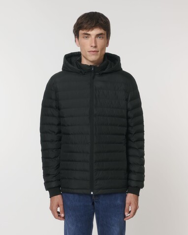 Stanley Voyager - Wattierte Herren Steppjacke - Black - 4XL bedrucken, Art.-Nr. STJM837C0024X