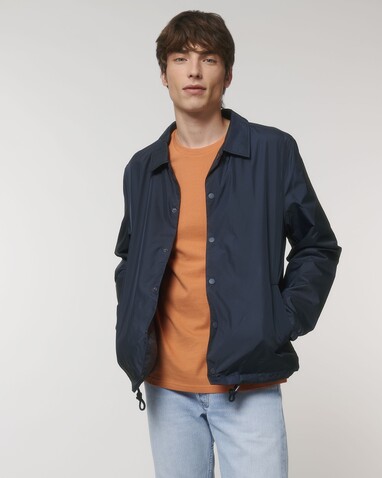 Coacher - Die Unisex-Coach-Jacke - French Navy - XS bedrucken, Art.-Nr. STJU833C727XS