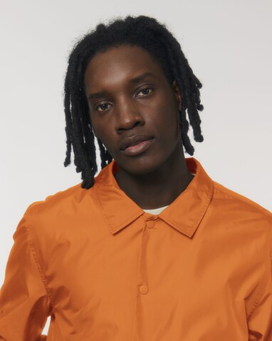 Coacher - Die Unisex-Coach-Jacke - Flame Orange - 3XL bedrucken, Art.-Nr. STJU833C0813X