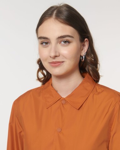 Coacher - Die Unisex-Coach-Jacke - Flame Orange - XXS bedrucken, Art.-Nr. STJU833C0812S