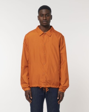 Coacher - Die Unisex-Coach-Jacke - Flame Orange - XS bedrucken, Art.-Nr. STJU833C081XS