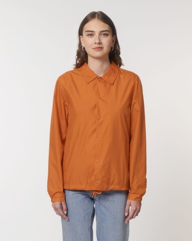Coacher - Die Unisex-Coach-Jacke - Flame Orange - XS bedrucken, Art.-Nr. STJU833C081XS