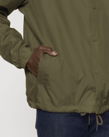 Coacher - Die Unisex-Coach-Jacke - British Khaki - XS bedrucken, Art.-Nr. STJU833C008XS