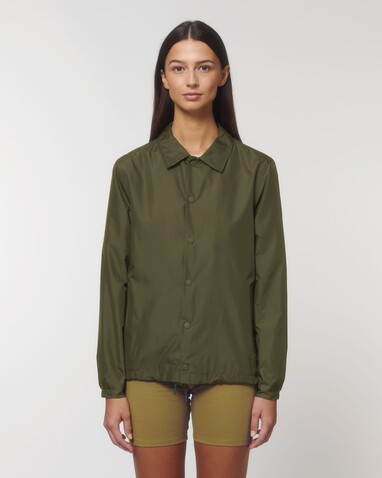 Coacher - Die Unisex-Coach-Jacke - British Khaki - XXL bedrucken, Art.-Nr. STJU833C0082X