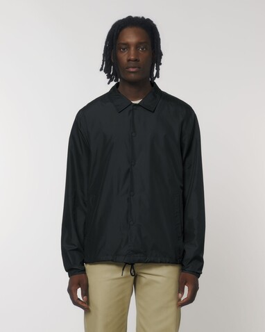 Coacher - Die Unisex-Coach-Jacke - Black - XXL bedrucken, Art.-Nr. STJU833C0022X Coacher - Die Unisex-Coach-Jacke - Black - XXL bedrucken, Art.-Nr. STJU833C0022X