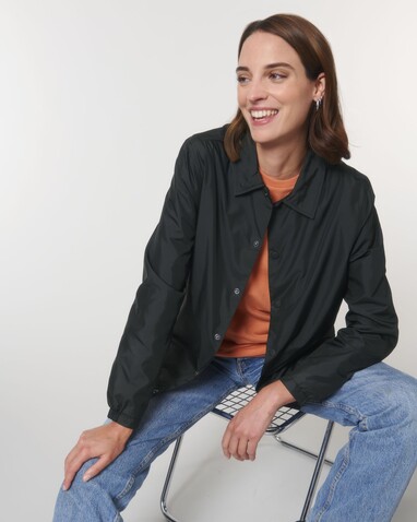Coacher - Die Unisex-Coach-Jacke - Black - XS bedrucken, Art.-Nr. STJU833C002XS