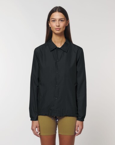 Coacher - Die Unisex-Coach-Jacke - Black - XXL bedrucken, Art.-Nr. STJU833C0022X Coacher - Die Unisex-Coach-Jacke - Black - XXL bedrucken, Art.-Nr. STJU833C0022X