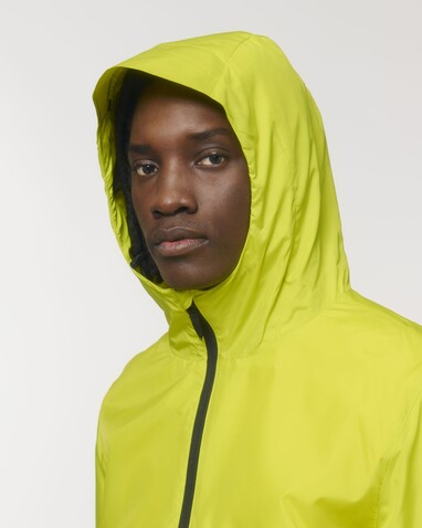 Speeder - Der Unisex-Anorak - Lime Flash - S bedrucken, Art.-Nr. STJU834C0821S