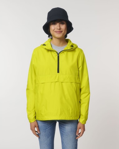 Speeder - Der Unisex-Anorak - Lime Flash - S bedrucken, Art.-Nr. STJU834C0821S