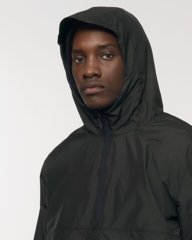 Speeder - Der Unisex-Anorak - Black - XL bedrucken, Art.-Nr. STJU834C0021X