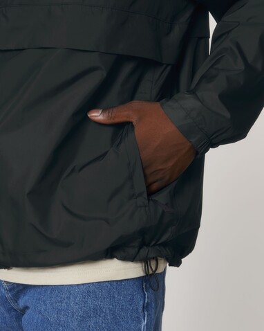 Speeder - Der Unisex-Anorak - Black - XL bedrucken, Art.-Nr. STJU834C0021X