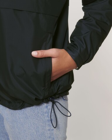 Speeder - Der Unisex-Anorak - Black - S bedrucken, Art.-Nr. STJU834C0021S