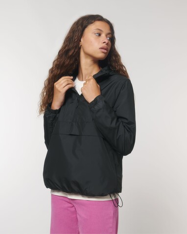 Speeder - Der Unisex-Anorak - Black - S bedrucken, Art.-Nr. STJU834C0021S