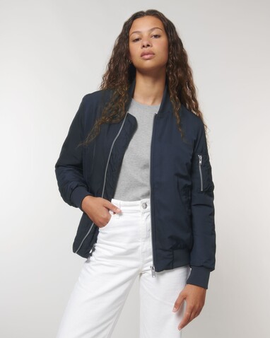 Bomber - French Navy - XXL bedrucken, Art.-Nr. STJU844C7272X