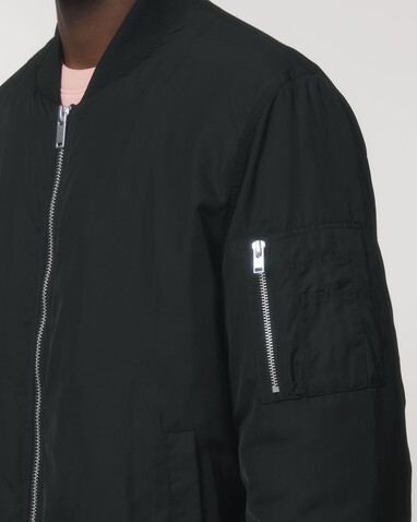 Bomber - Black - L bedrucken, Art.-Nr. STJU844C0021L