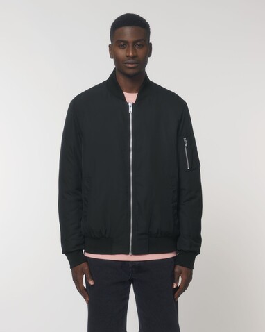 Bomber - Black - L bedrucken, Art.-Nr. STJU844C0021L