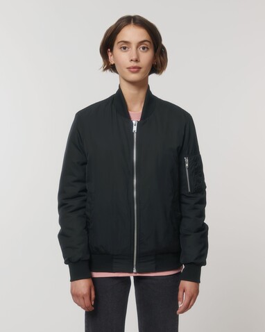 Bomber - Black - S bedrucken, Art.-Nr. STJU844C0021S