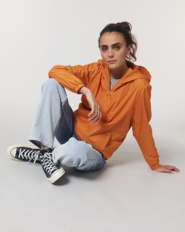 Commuter - Die multifunktionale Unisex-Jacke - Flame Orange - 3XL bedrucken, Art.-Nr. STJU846C0813X